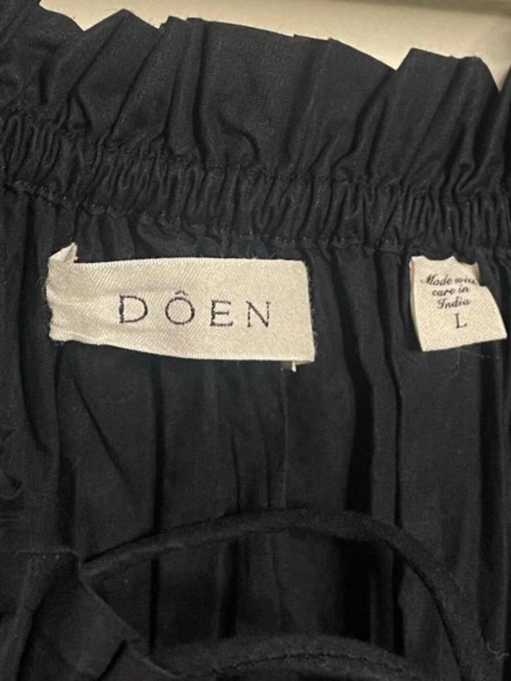 Doen Ischia Dress in Black - Picture 11 of 13